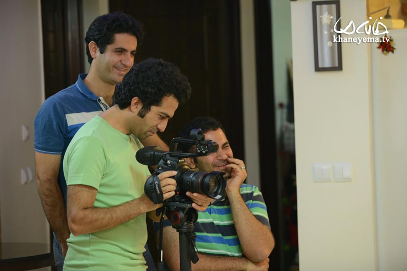 علی رمضان پور و حسام اسلامی کارگردانان مستند مسابقه خانه ما