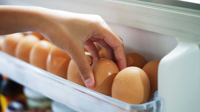 نکاتی درباره نگهداری تخم مرغ و مرغ  در یخچال